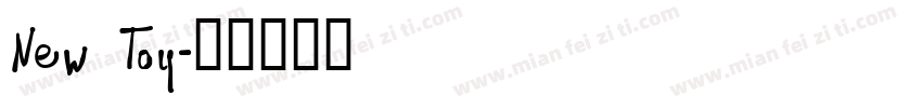 New Toy字体转换